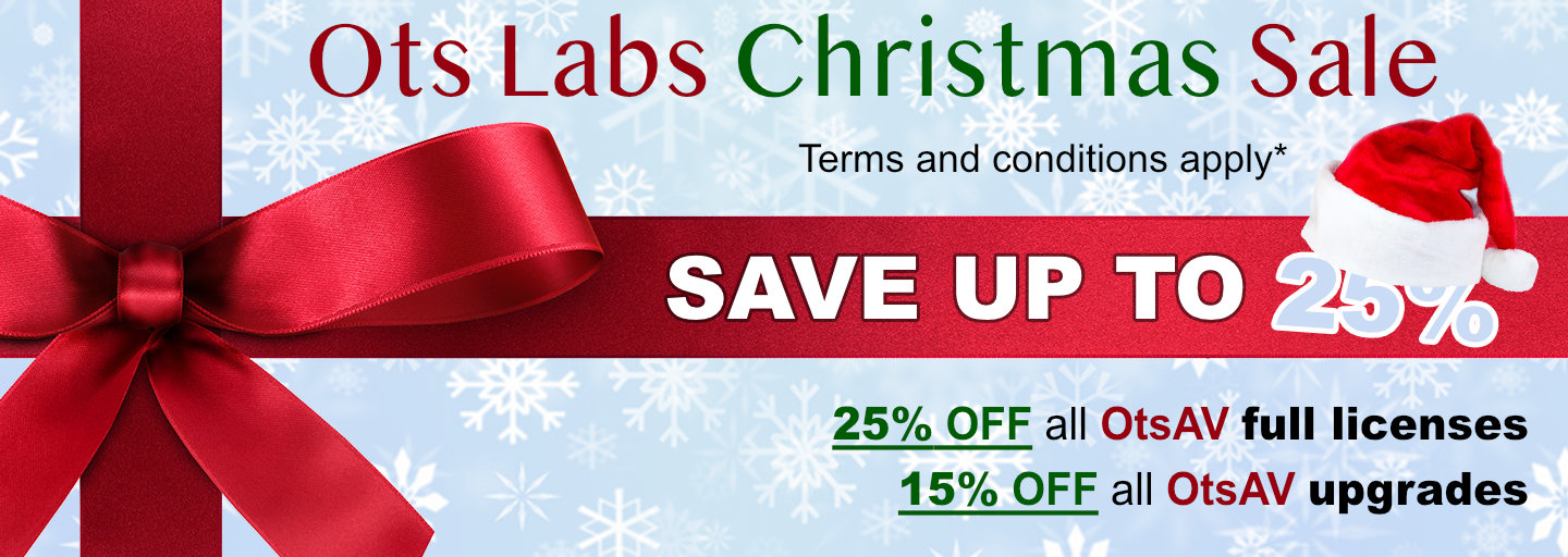 Ots Labs 2024 Christmas Sale - Save up to 25%